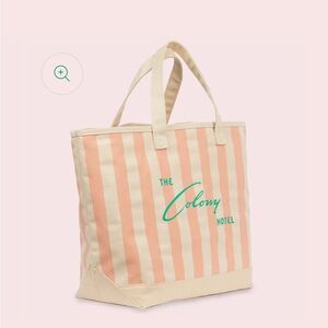 The Colony Hotel canvas tote